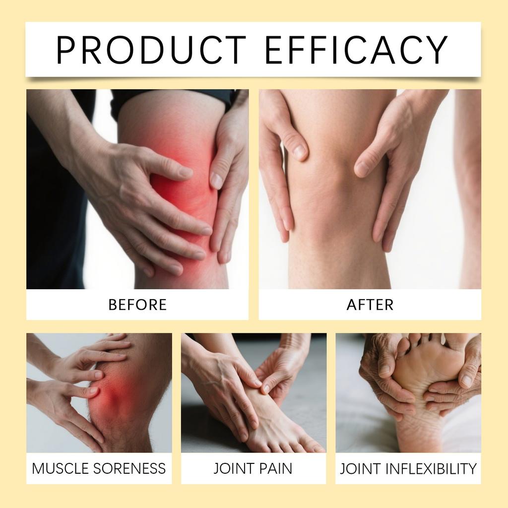 Joint Care Cream Gently Nourishes And Cares For Hands, Feet, Knees And Joints. Daily Massage Care Cream