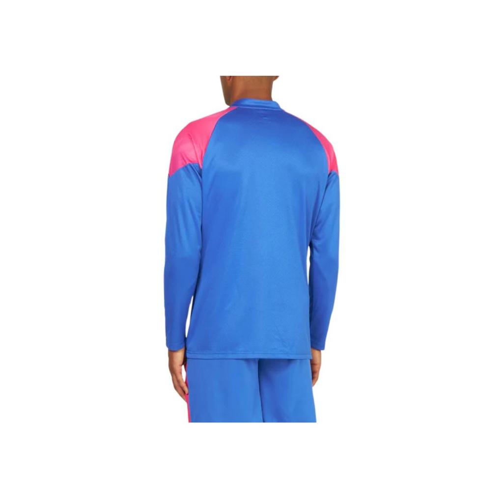 Puma Ac Milan Drycell Training 2023/24 Series 1/4 Zip Long Sleeve Training Comfortable Dry Football Shirt Men Tops Blue 772241-14