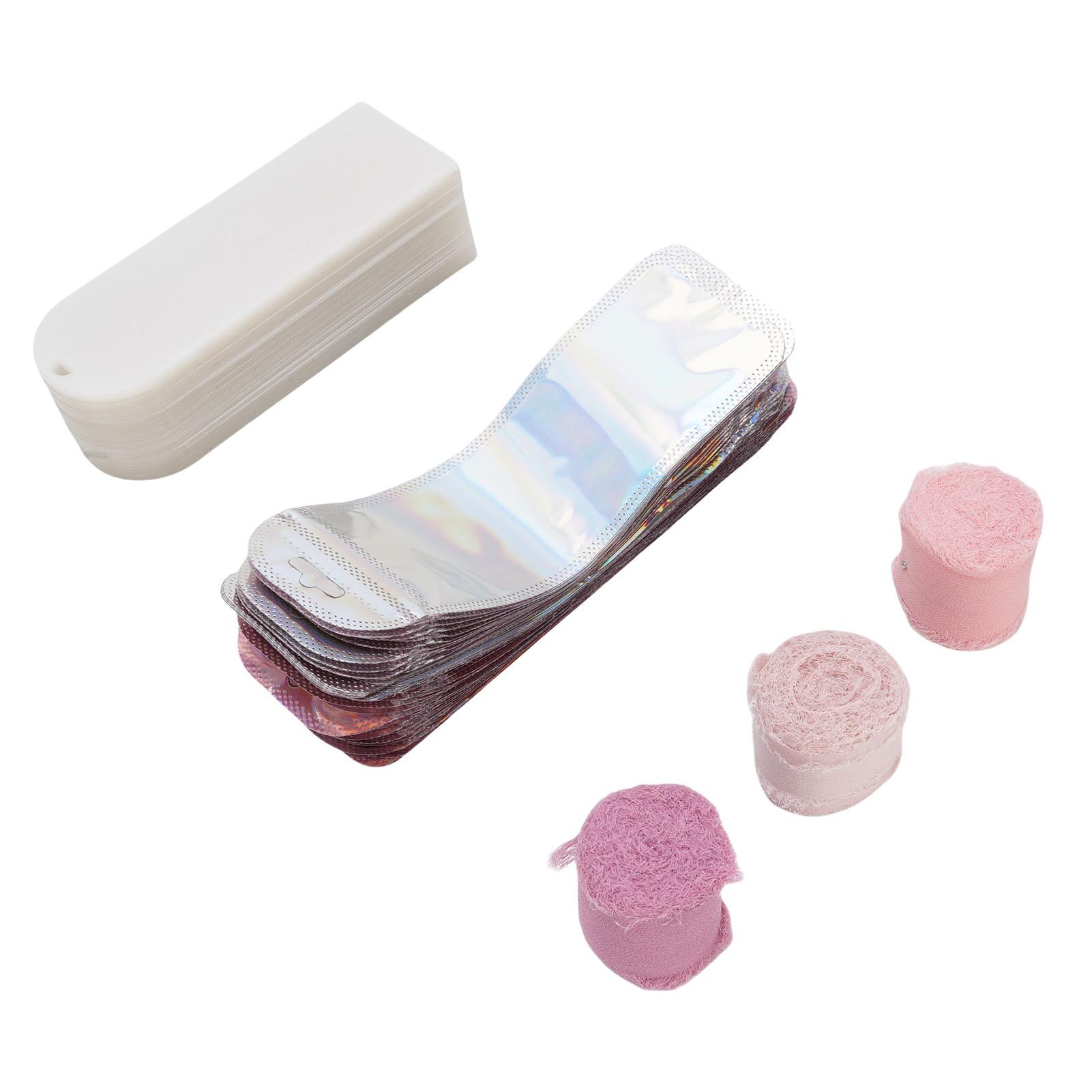 Набор из 103 шт. Прозрачные акриловые закладки 3 цвета Ленточки Набор для изготовления закладок на дни рождения, выпускные, фестивали, вечеринки