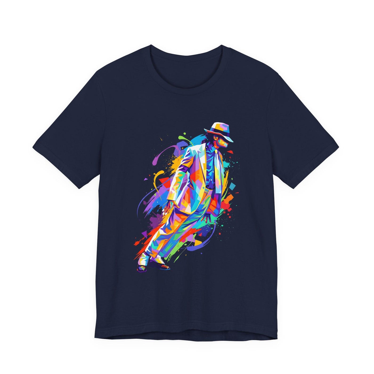 Michael Jackson Smooth Criminal Pop Art T shirt, 90s Retro MJ Graphic Tee S