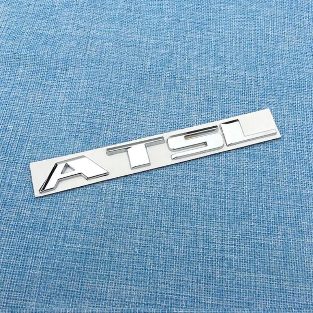 

1 шт./компл. наклейка с логотипом автомобиля, эмблема, наклейка, подходит для Cadillac CT4 CT5 CT6 ATSL XTS XT6 XT5 XT4, задняя этикетка автомобиля, буквенная наклейка ATSL чёрный