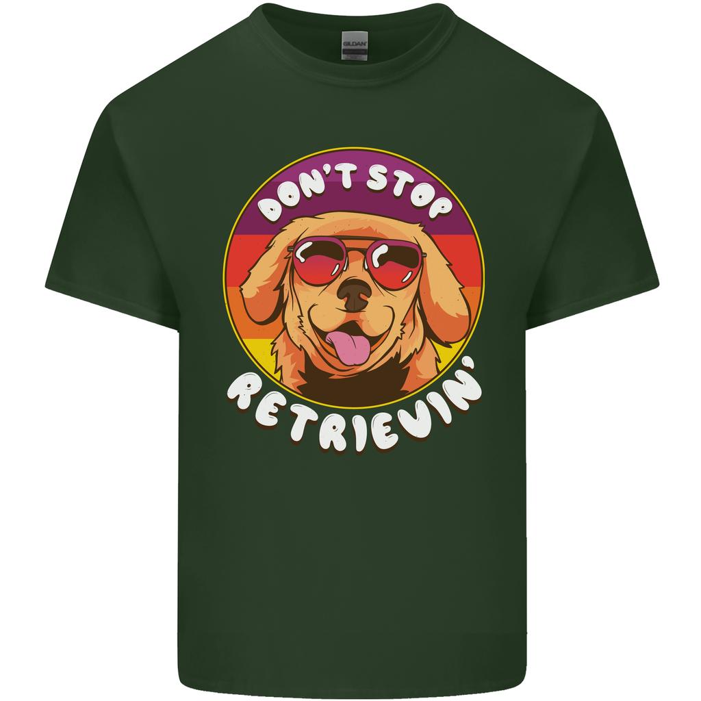 Dont Stop Retrieving Funny Golden Retriever Unisexs Light Cotton TShirt