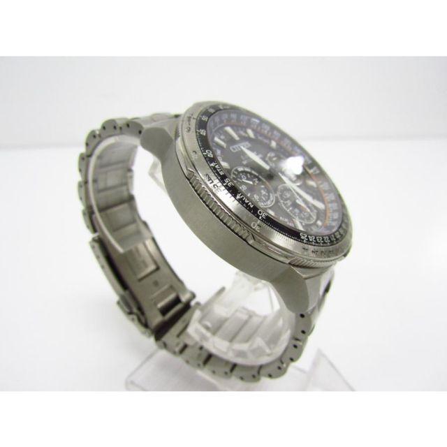 Used CITIZEN Citizen F900-S104602 Promaster SKY Series Solar Radio Date Watch AC26695