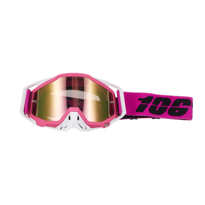 Motorcycle glasses MTB off-road goggles replacement lens single layer glasses bag
