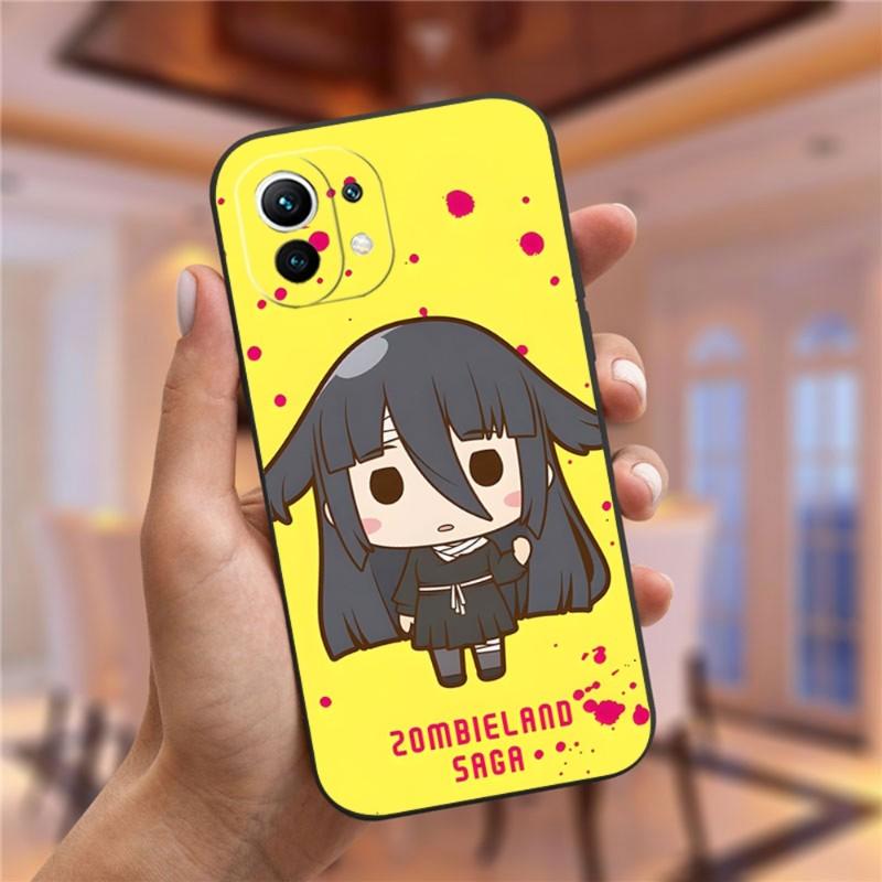 Funda de Teléfono Zombie Land Saga Para Xiaomi 9T 9SE 9 12 11T 10 11 11i Lite Ultra Note10 Poco M3 F3 F4 M4 X4 GT Pro Cubierta Trasera
