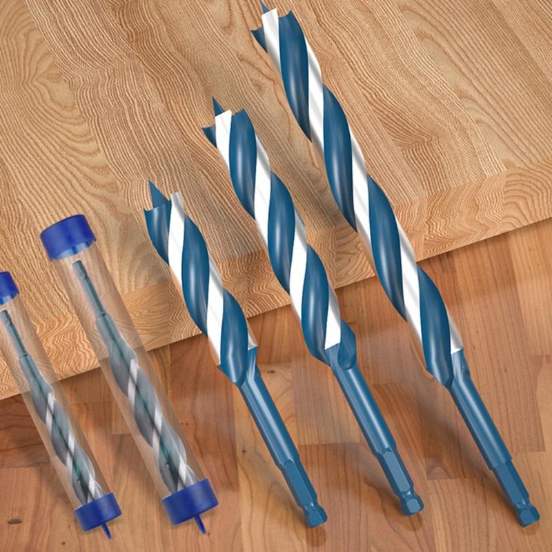 Hex Drill Bit Hex Shank Drill Bit 1/4" Drill Bits for Metal High Speed Steel Drill Bits for Wood Twist Drill Bit Set