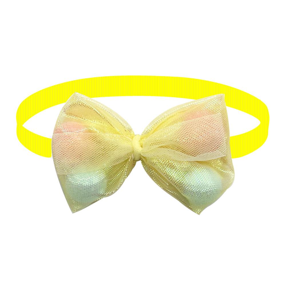 50/100PCS Lace Bow Ties for Small Dog Adjustable Dog Collar Cat Collar Cute Pompoms Bowties for Puppy Dog Grooming Accessories