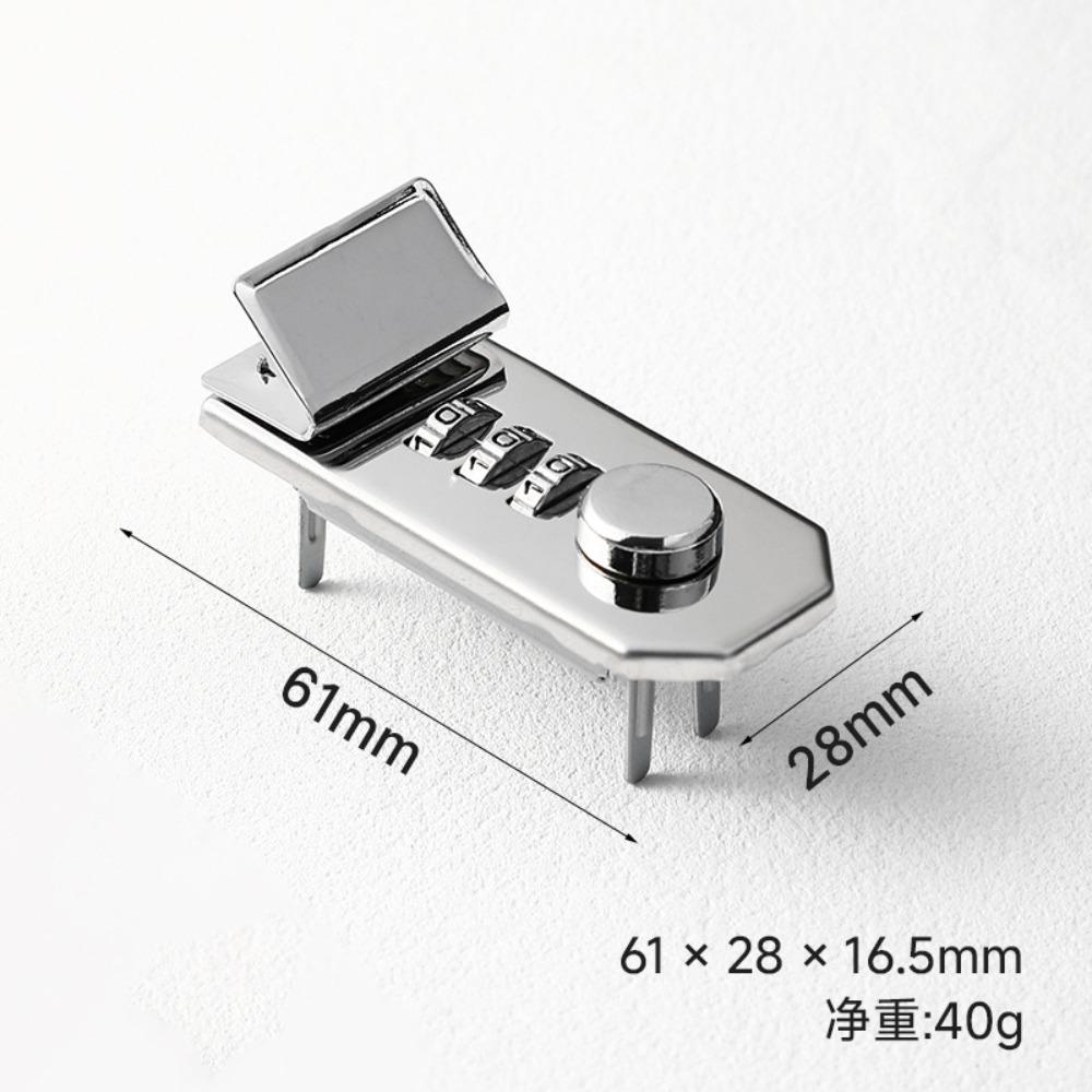 Waterproof Notepad Password Lock Durable Hardware Reusable Briefcase Lock Economic Alloy DIY Mechanism Mechanism Lock