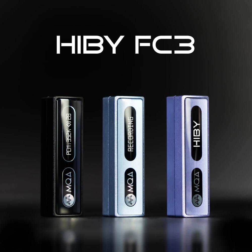 

HiBy FC3 MQA16X Type C USB ЦАП Аудио HiFi декодер Усилитель для наушников DSD 128 с дисплеем для Android iOS Mac Win10 Звуковая карта
