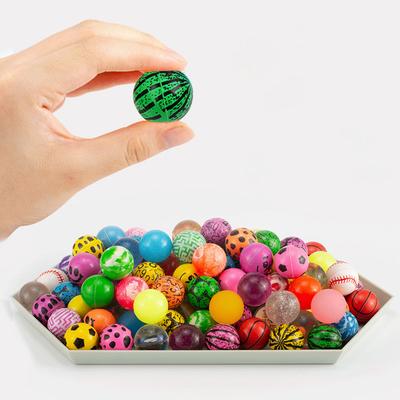 10/20 DB Vegyes Rugalmas Labda Gyerekeknek Beltéri és Kültéri Szórakoztató Játékok Rugalmas Labda Gumi Rugalmas Labda Ugráló Labda Szórakoztató Tömör Labda