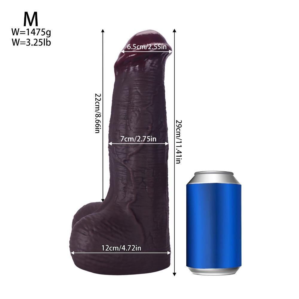 Extra Large Horse Dildo Realistic Vibrator for Women with Balls - Adult Sex Toy for SM Play