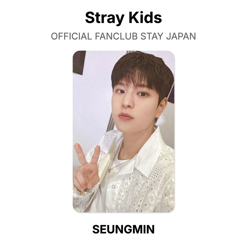 Stray Kids OFFICIAL FANCLUB STAY JAPAN Official Photocard
