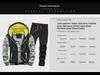 Men's Winter Thick Velvet Camouflage Sports Sweater Set, Plus Size D66
