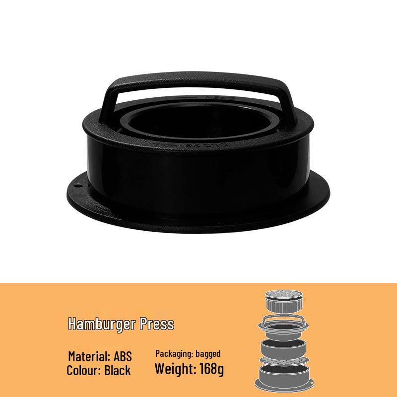 ABS/PP Material Manual Hamburger Press Set, Patty Maker, Meat Press Mold.