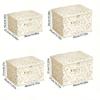 Washable Wardrobe Storage Bins Foldable Toy Storage Box Clothes Quilt Storage Box  for Home