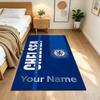 Chelsea Fc Football Player Customize Your Name Floor Rug Office Rug Perfect for Playrooms Living Rooms Dining Room Bedrooms Anti-slip Rug