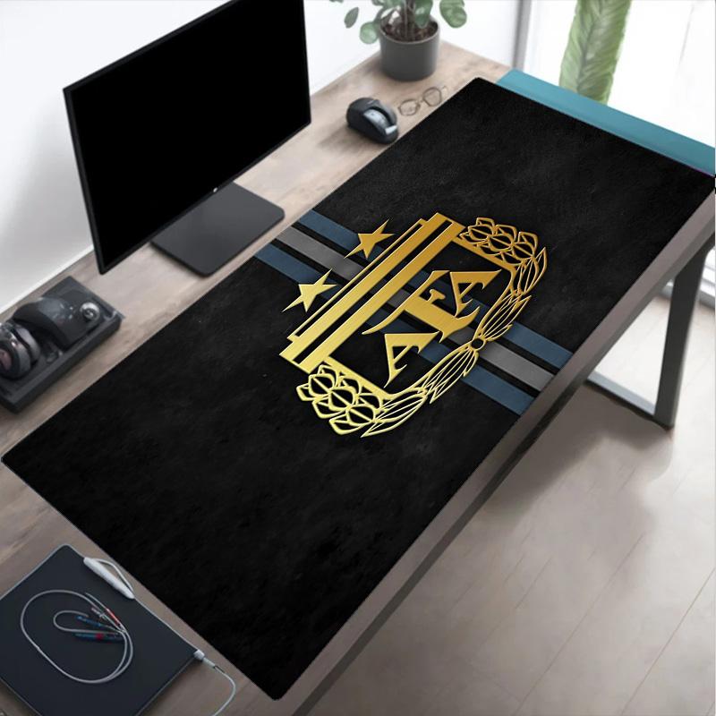 Argentina Football Crest Mouse pad Mouse pad, Gaming Mouse Pad, keyboard pad, Desk Decor for computer notebook Fan Gift Birthday Gift