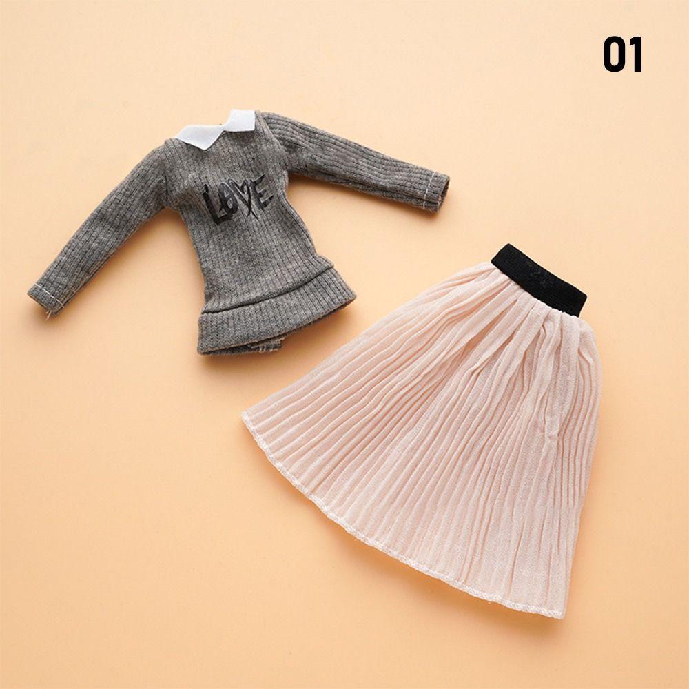 

8 Styles 11.5 Fashion Skirt Casual Wears Doll Clothes Shirt Doll Blouse 30cm Doll/1/6 BJD Dolls 1