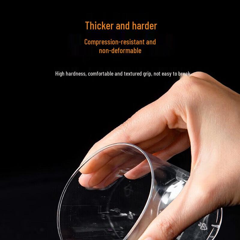 Temeiju Disposable High Transparency Aviation Cups