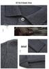 Men's Plus Size Warm Lapel Knit Wool Sweater for Autumn 2026