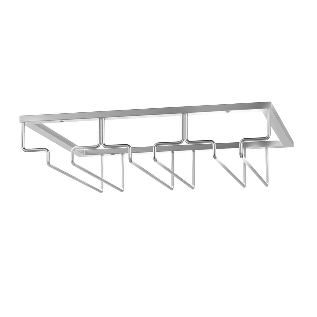 Nuovoware Wine Glass Holder, Wine Glass Hanger, Hanging Wine Glass Rack, Wire, 3-Tier, Wine Glass Stand, Wine Glass Storage, Wine Glass Drying/Drainin