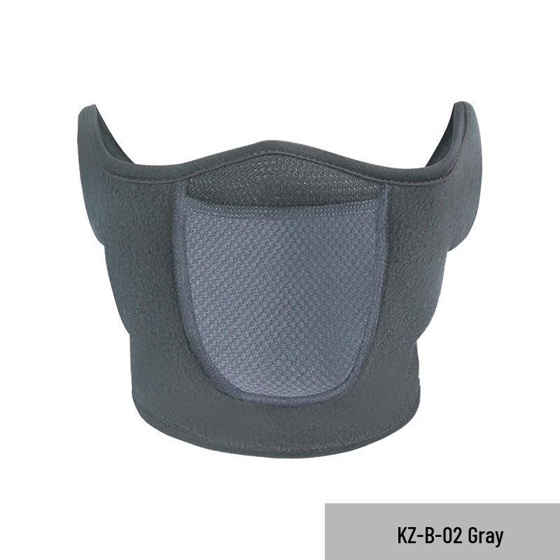 Windproof Fleece Ski Mask: Warm, Soft Face Protector for Winter Motorcycling and Outdoor Activities