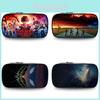 Stranger Things Childrens Pencil Storage Case With Nylon Material For School Supplies