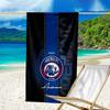 Arema Football club Printed Beach Towel, Super Soft Microfiber, Perfect Gift Birthday, for Pool, Beach, Travel, for family and friends