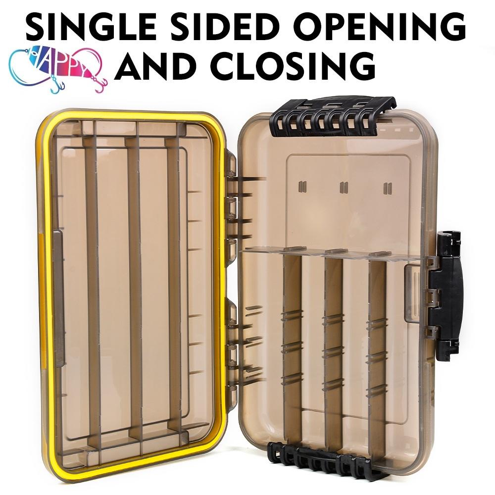 Waterproof Box Storage High Strength Fishing Box Many Compartments Bait Lure Hook Accessories Storage Fishing Tackle Box
