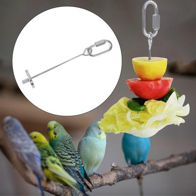 Bird Feeder Skewer for Fresh Produce and Treats