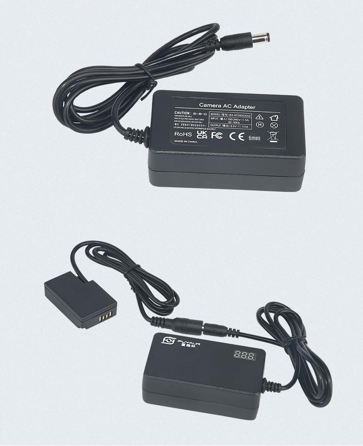 LPE17 Power Supply for Canon EOS DSLR Cameras: Compatible with Models 750D, 760D, 77D, 800D, 850D for Video Live Streaming