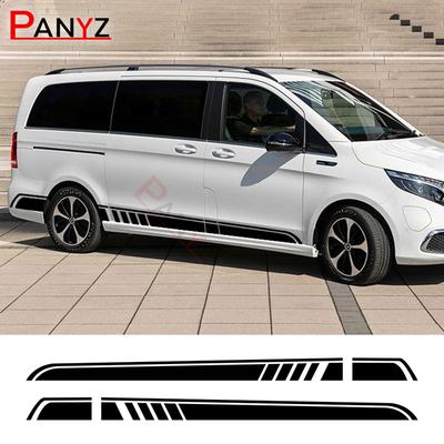 2 vnt. Automobilio lipdukai Mercedes Benz Vito V Klasės Viano W447 V260 W639 W638 Marco Polo Kemperio Tuningas Priedai Viniliniai Lipdukai