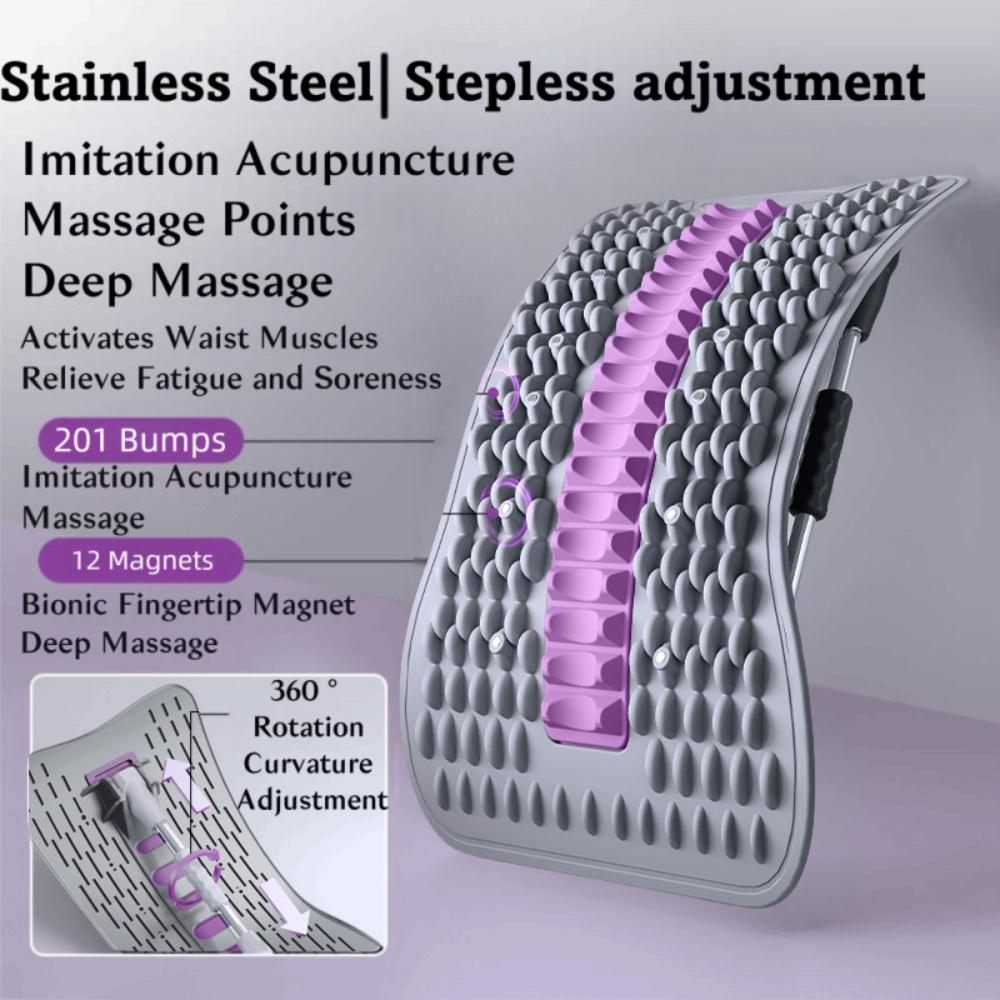 12 Magnets Lumbar Vertebrae Relaxer Shaping Back Cracking Device Back Massager  Waist Support