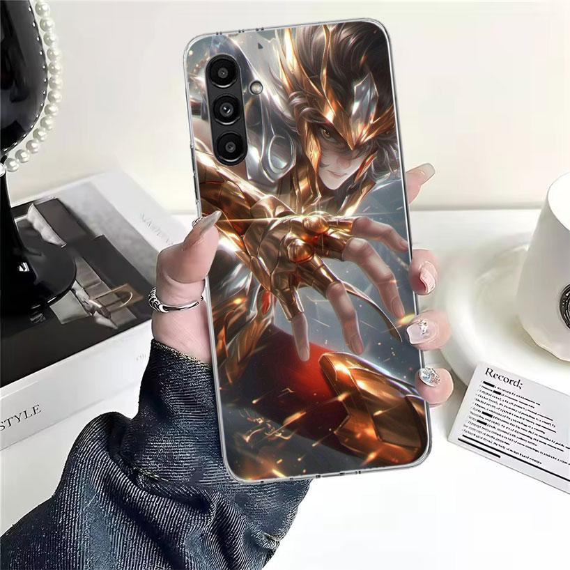Saint Seiya Cool Phone Case For Samsung Galaxy A13 A14 A15 A16 A17 A53 A54 A55 A56 A57 A33 A34 A35 A36 A37 A23 A24 A25 A26 Galax