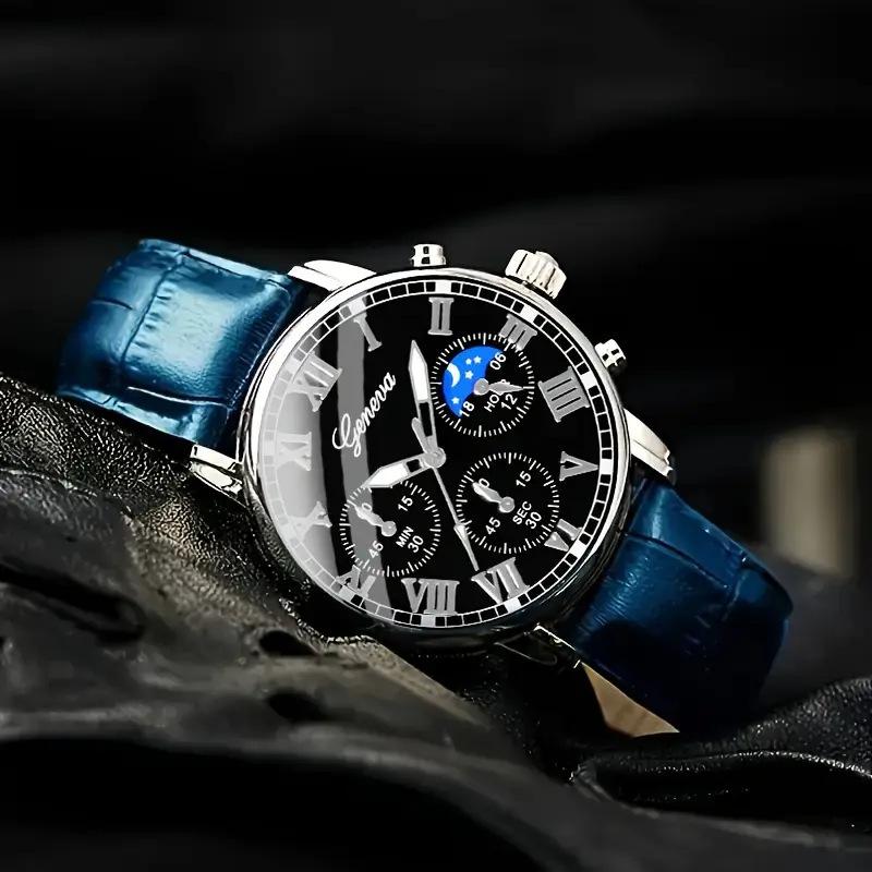 Orologi da uomo classici, stile alla moda, orologi da polso al quarzo da uomo di marca superiore, nuovi stili, i migliori regali, orologio per uomo, famiglia, amico