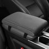 The New Skin-friendly Cowhide Material Leather Memory Cotton To Increase the Car Armrest Box Mat Advanced Texture Universal