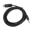 7 Pin Din Male to DC 3.5mm Male Cable Replacement Stereo MIDI DIN 7 Pin to 3.5mm Sound and Video Cable 9.8ft