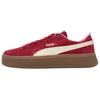 Smash Platform Oddychające Niskie Buty Skateboardowe Damskie Czerwone 366488-19