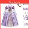 Children's Cosplay Costume Long Sleeve Princess Dress With Butterfly Bow Ideal For Children's Day