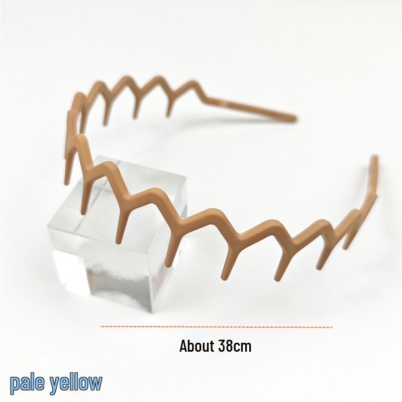 Women's Non-slip Black Headband with Teeth for Face Washing & Facial Masks