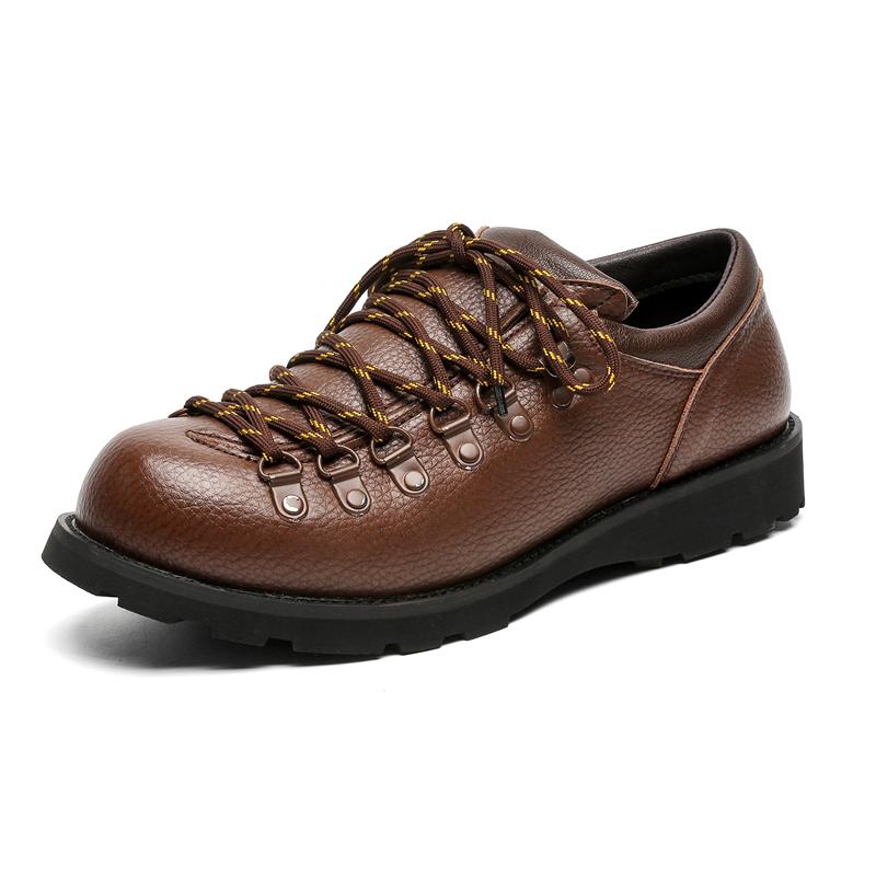 Fashion Fashion British Style Casual Men's Shoes Spring Autumn Increase Men Derby Shoes Designer Lace-up Soft-soled Men Wedding Shoes