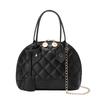 Chain Simple Small Bag Autumn and Winter New Fashion Diamond Shell Bag Contrasting Color Women's Handbag Shoulder Bag