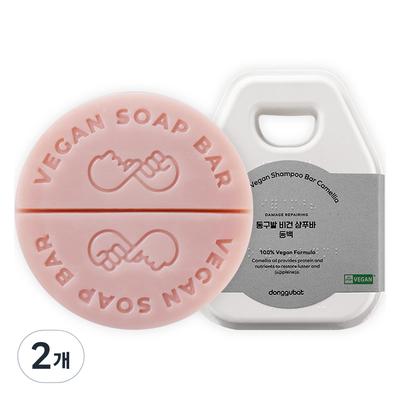 Vegan Shampoo Bar Camellia, 120g, 2 Pieces