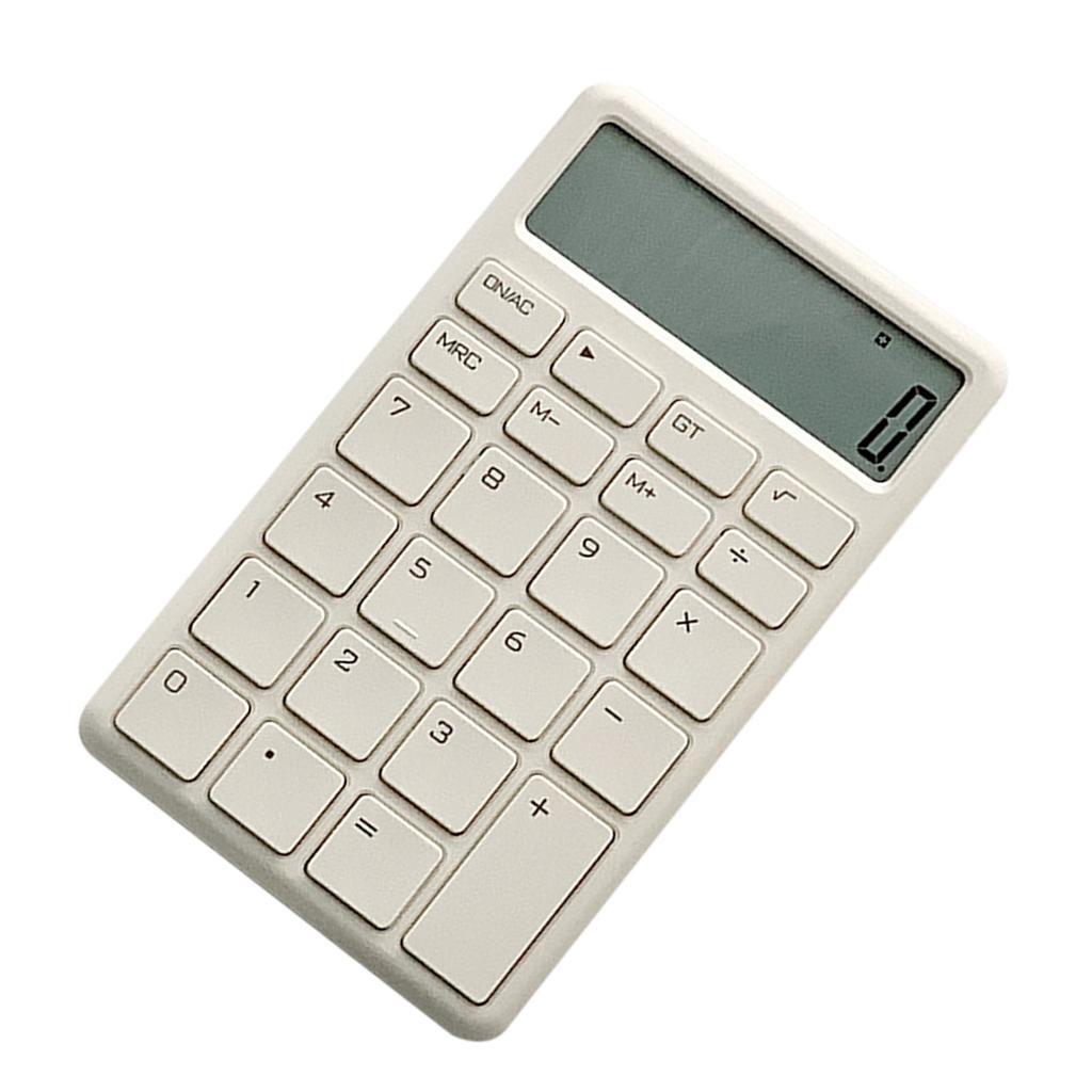 Mini Calculator Quiet LCD Display Prevent Slip Portable Small Calculator for Office Store Home
