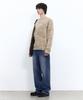 INSILENCE Italian Wool Mixed Pullover Light Beige
