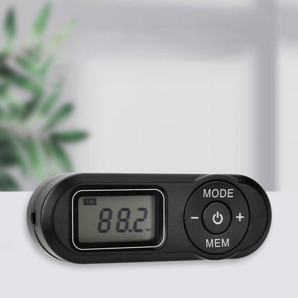 Mini Retro FM Player Receiver Outdoor Walking Pocket Mini Radio FM Player Receiver for Outdoor Walking
