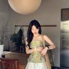 New Chinese-Style Printed Sleeveless Top and Camisole for Women, Summer 2025, Beautiful National Style