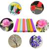Colorful Handmade Crepe Paper Diy Material Flower Rose Telescopic Curling Paper Home Student Handmade Party Decoration