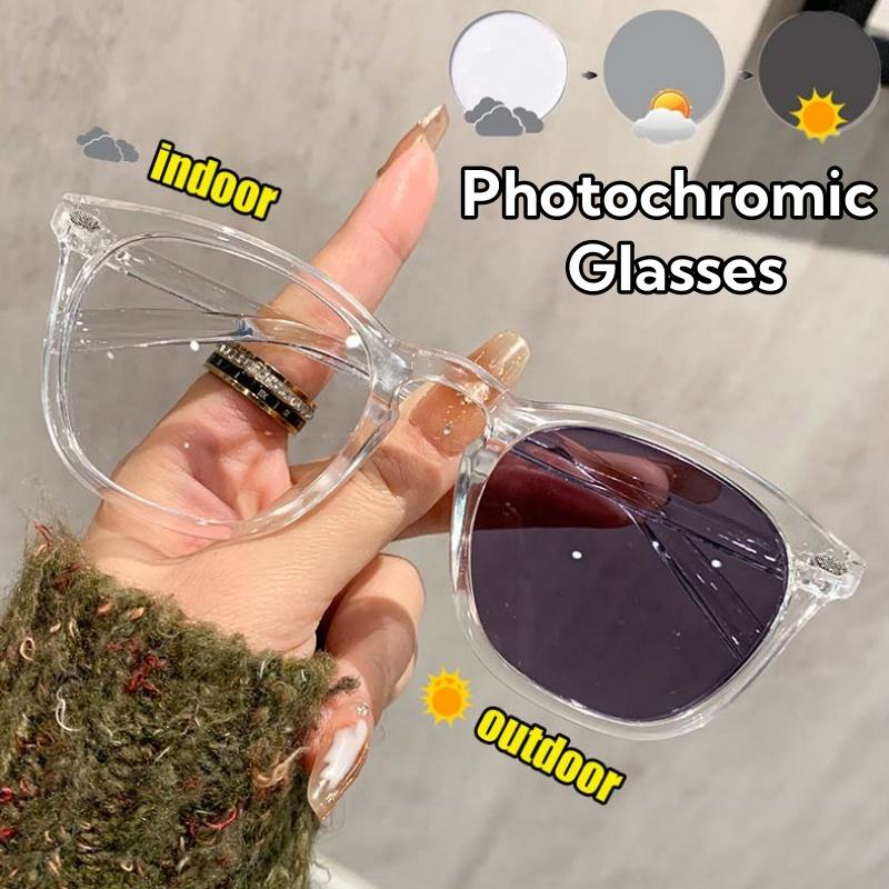 

Новые фотохромные очки Ultra Light Anti-Blue Light Fashion Lady Full Frame Eyeglasses Business Square-Oправа Glasses for Men чёрный