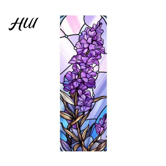 Gift for Book Lovers Stained Glass Flower Bookmark, Floral Acrylic Suncatcher Lightweight Bookmark Plant Page Marker, Gifts Bookish, Women Dreamy